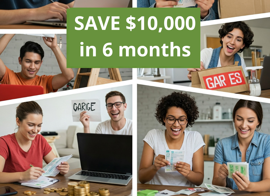 How to Save $10,000 Fast
